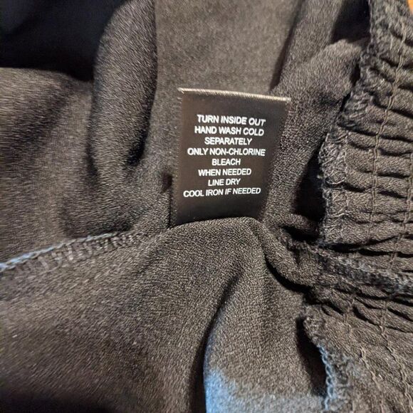 🆕NWT COLLEEN LOPEZ PEARL ADORNED BLACK BLOUSE - XL - Picture 6 of 8